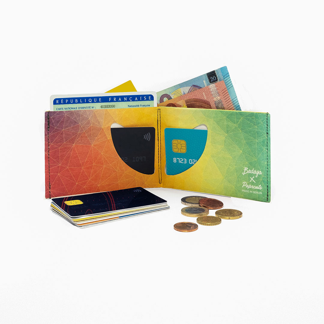 RFID Portemonnaie + Kosmetiktasche Bundle