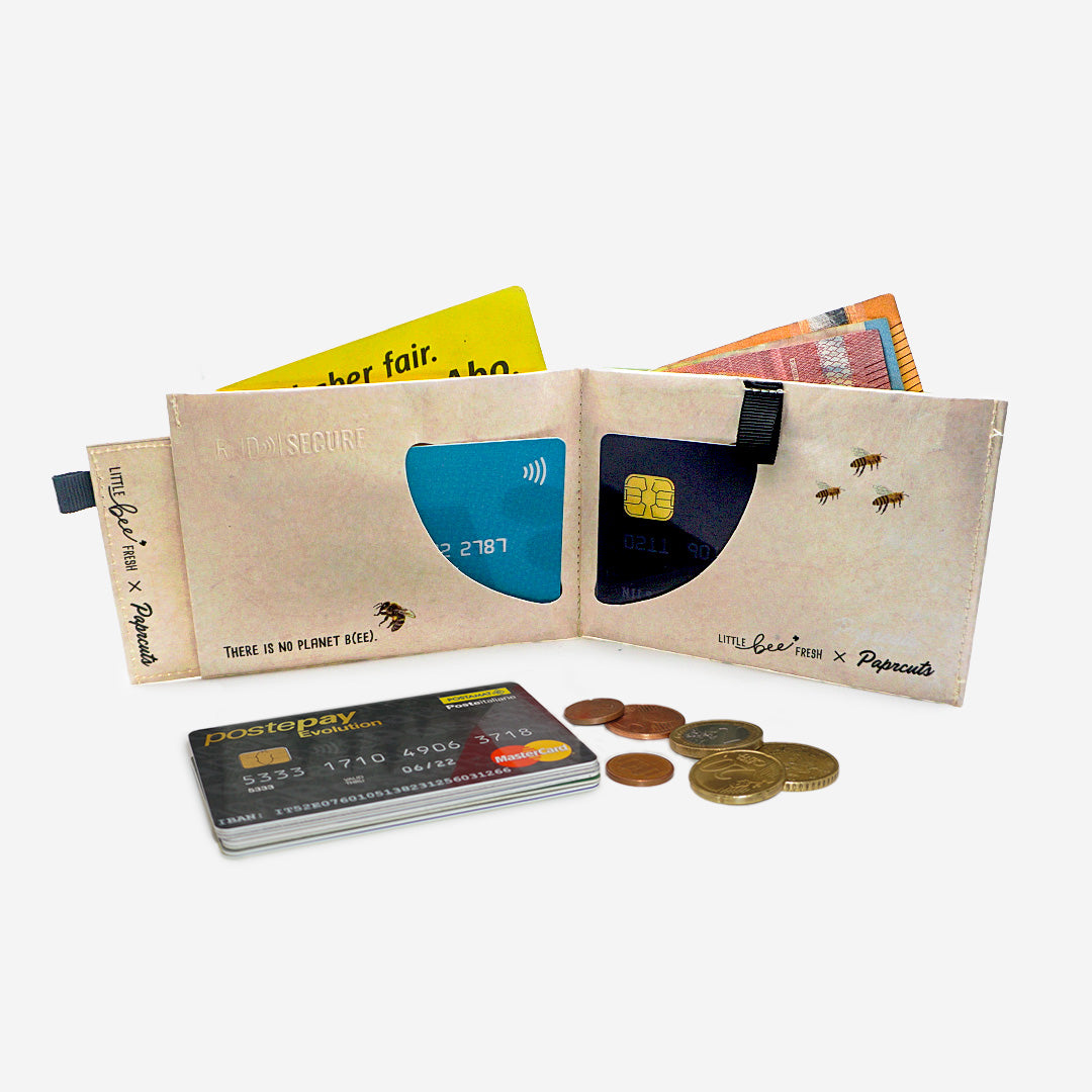 RFID Pro Portemonnaie + Kulturbeutel Bundle