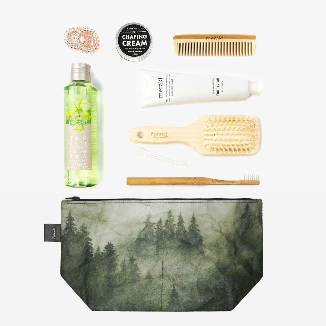 Kulturbeutel + RFID Reisepasscover Bundle