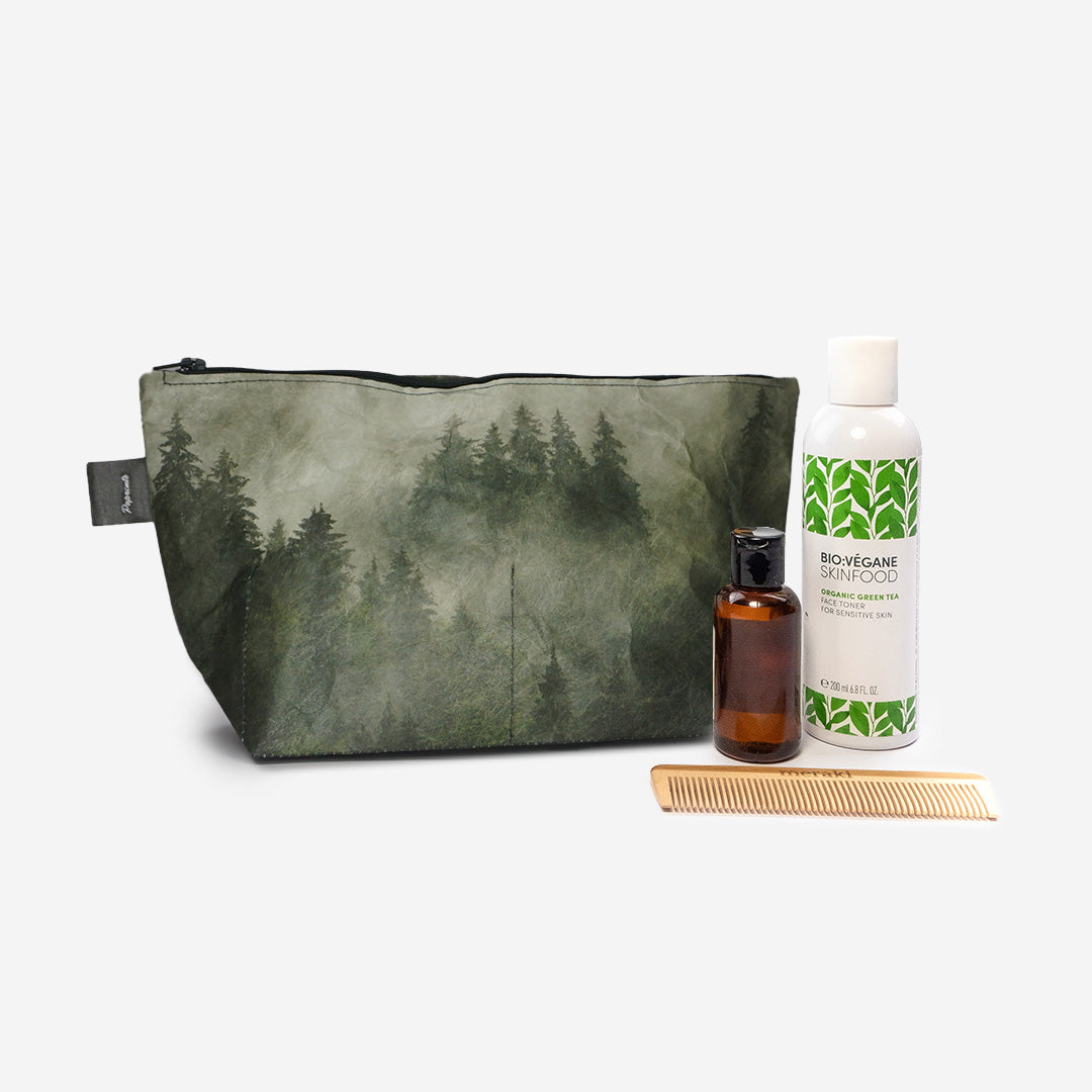 Paprcuts Lightweight Cosmetic Bag made of tear-resistant Tyvek