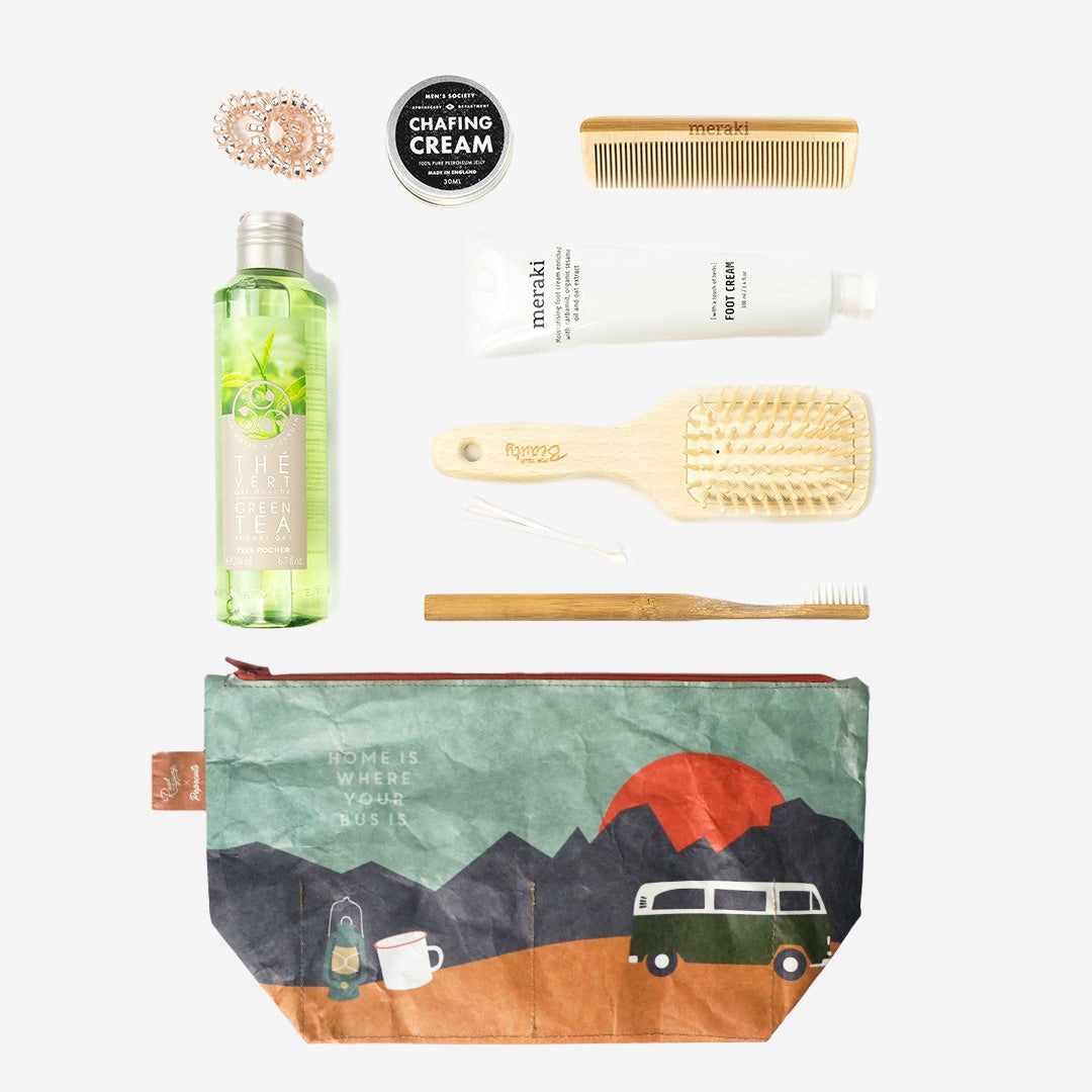 Kulturbeutel + Kosmetiktasche Bundle