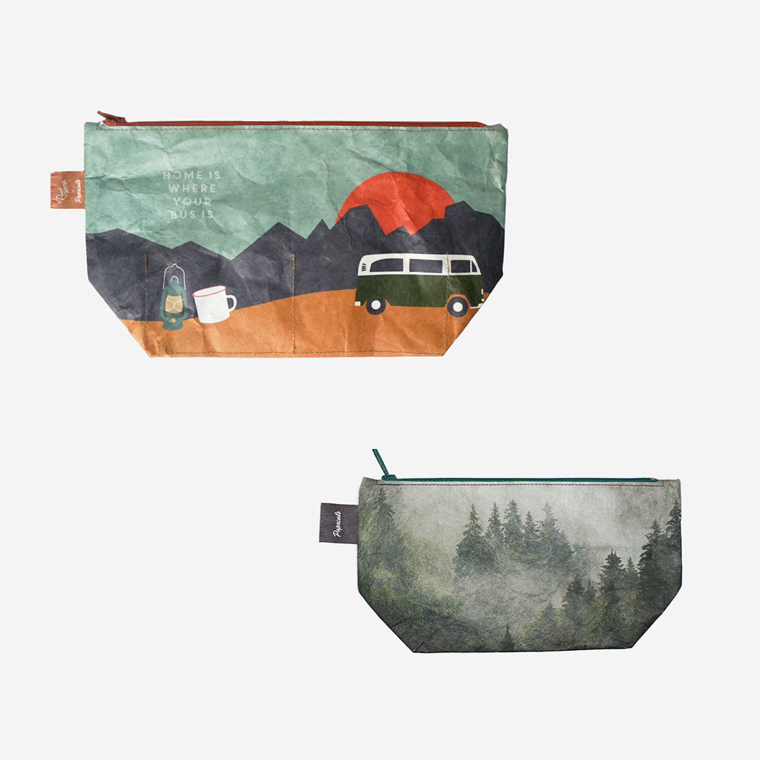 Kulturbeutel + Kosmetiktasche Bundle