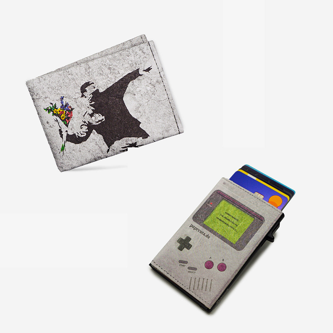 RFID Alu Kartenetui + RFID Portemonnaie Bundle