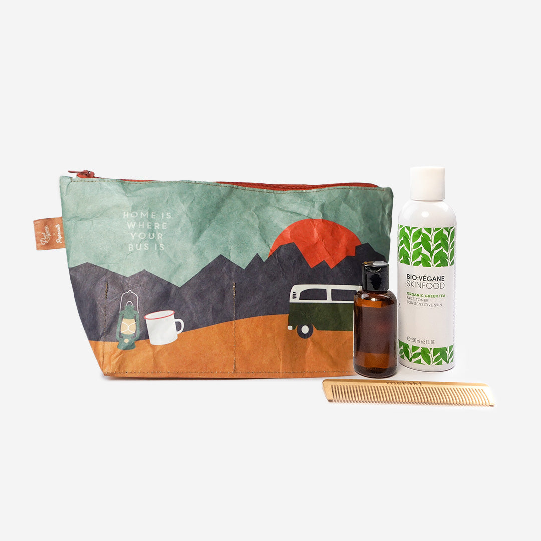 Kulturbeutel + Kosmetiktasche Bundle